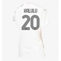 Dámy Fotbalový dres AC Milan Pierre Kalulu #20 2023-24 Venkovní Krátký Rukáv